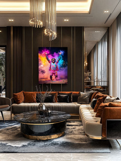 Art Print Kraurart AI - Festival of the Wild