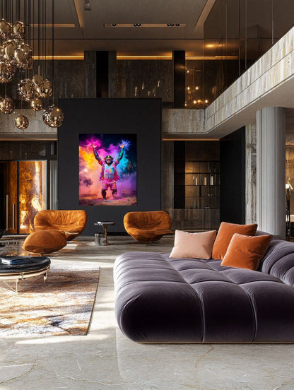 Art Print Kraurart AI - Festival of the Wild