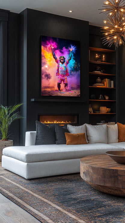 Art Print Kraurart AI - Festival of the Wild