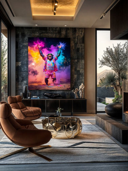 Art Print Kraurart AI - Festival of the Wild