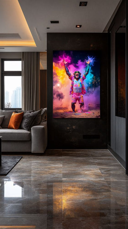 Art Print Kraurart AI - Festival of the Wild
