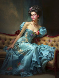 Art Print Zulfiia Ermakova - The Countess Awaits