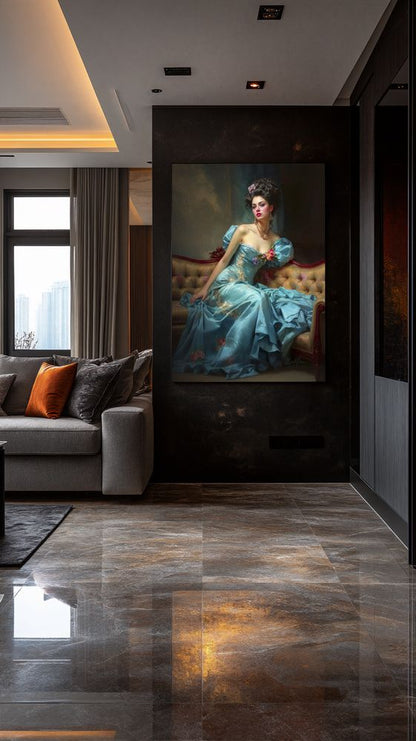 Art Print Zulfiia Ermakova - The Countess Awaits
