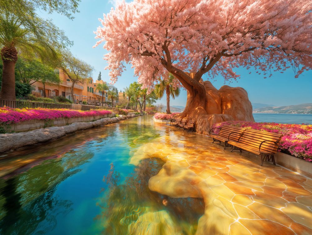 Art Print BonsAI - The Blooming Shore