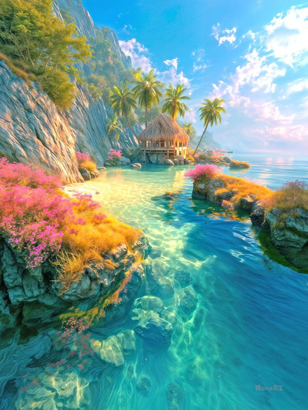 Art Print BonsAI - The Shore Beyond Maps