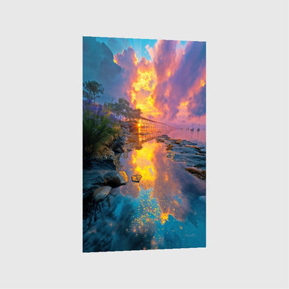 Art Print BonsAI - Kissing Clouds