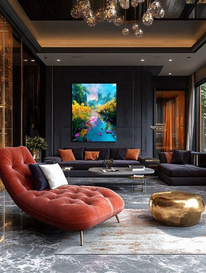 Art Print BonsAI - The Painter's Meadow