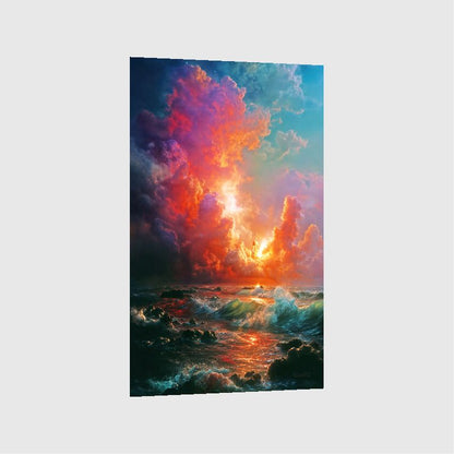 Art Print BonsAI -  Cradle of Storm fire