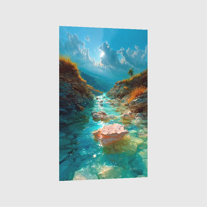 Art Print BonsAI - Sunny Waters