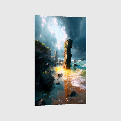 Art Print BonsAI - Stormborn Monoliths