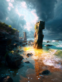 Art Print BonsAI - Stormborn Monoliths