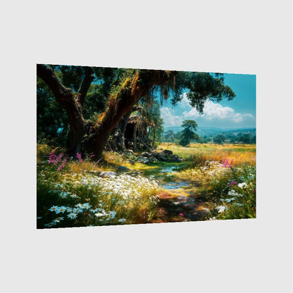 Art Print BonsAI - The House Beneath the Tree