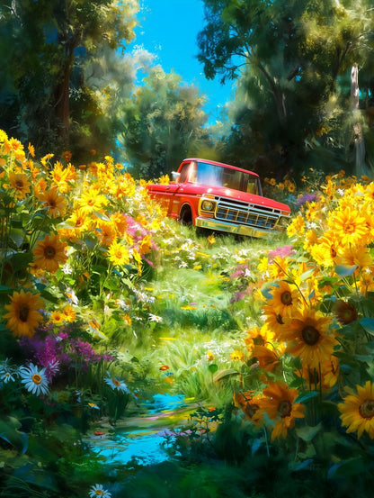 Art Print BonsAI - The Wild Bloom Road