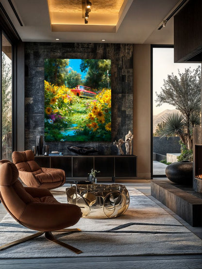 Art Print BonsAI - The Wild Bloom Road
