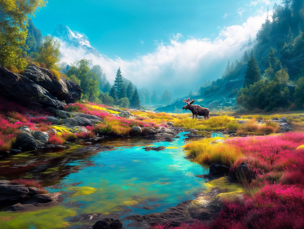 Art Print BonsAI - Where the Wild Glows