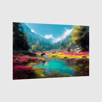 Art Print BonsAI - Mist and Majesty