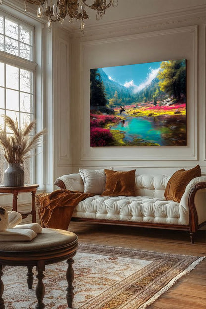 Art Print BonsAI - Mist and Majesty