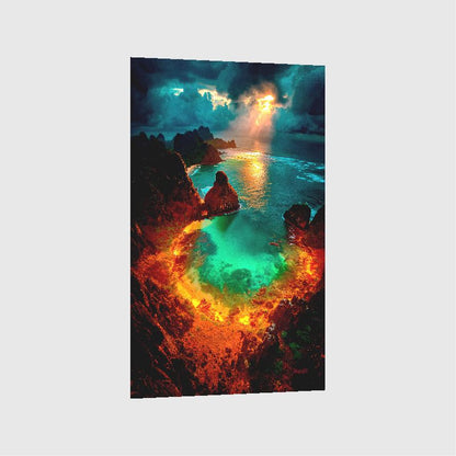 Art Print BonsAI - Eclipse Lagoon