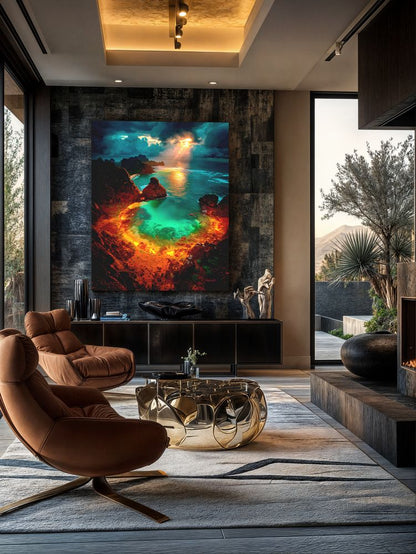 Art Print BonsAI - Eclipse Lagoon