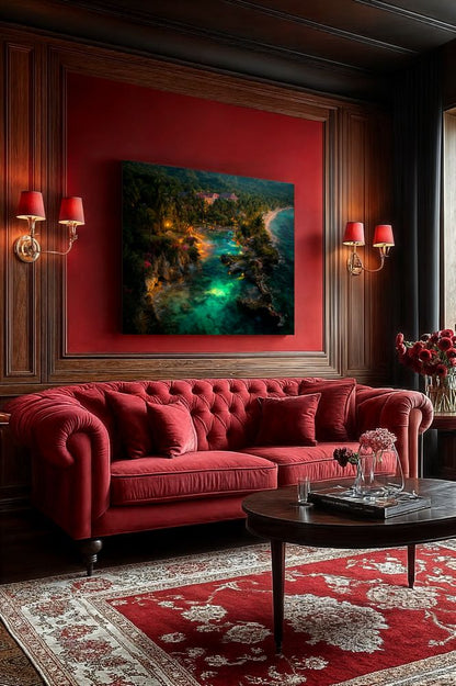 Art Print BonsAI - Emerald Serenity