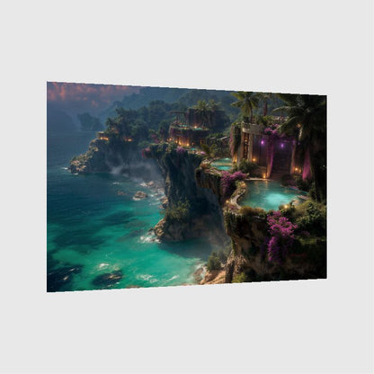 Art Print BonsAI - Paradise Aglow