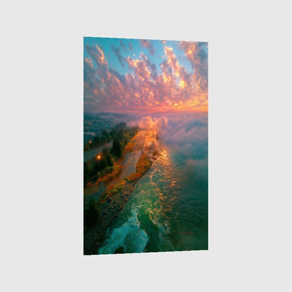 Art Print BonsAI - Runway to the Sky