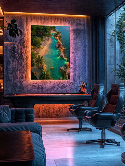 Art Print BonsAI - Sunset Sanctuary