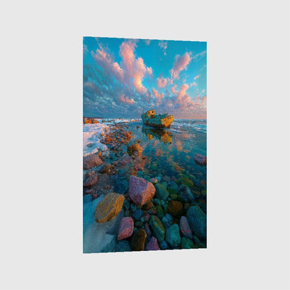 Art Print BonsAI - Where Time Meets the Sea