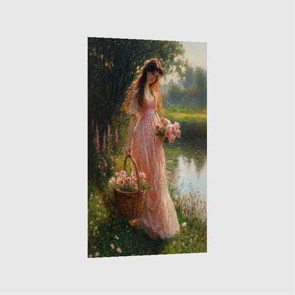 Art Print Zulfiia Ermakova - Blush of the Meadow