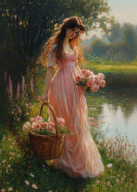 Art Print Zulfiia Ermakova - Blush of the Meadow
