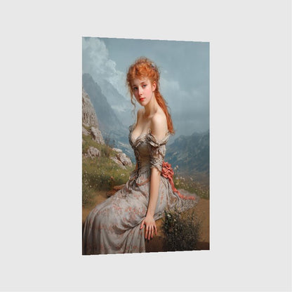 Art Print Zulfiia Ermakova - Breeze from the Peaks