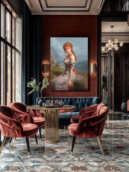 Art Print Zulfiia Ermakova - Breeze from the Peaks