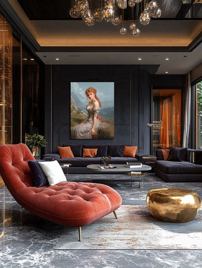 Art Print Zulfiia Ermakova - Breeze from the Peaks