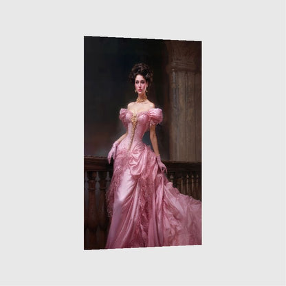 Art Print Zulfiia Ermakova - The Duchess in Pink