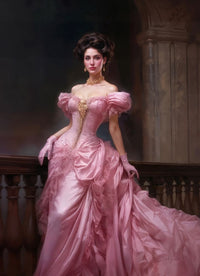 Art Print Zulfiia Ermakova - The Duchess in Pink