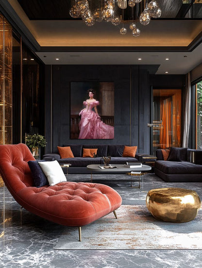 Art Print Zulfiia Ermakova - The Duchess in Pink
