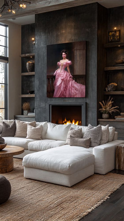 Art Print Zulfiia Ermakova - The Duchess in Pink