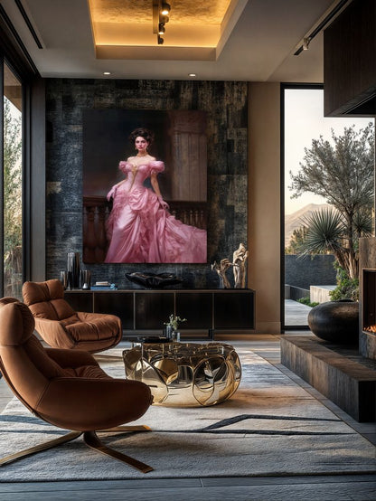Art Print Zulfiia Ermakova - The Duchess in Pink