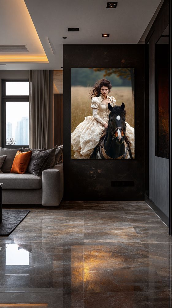 Art Print Zulfiia Ermakova - Noble Resolve