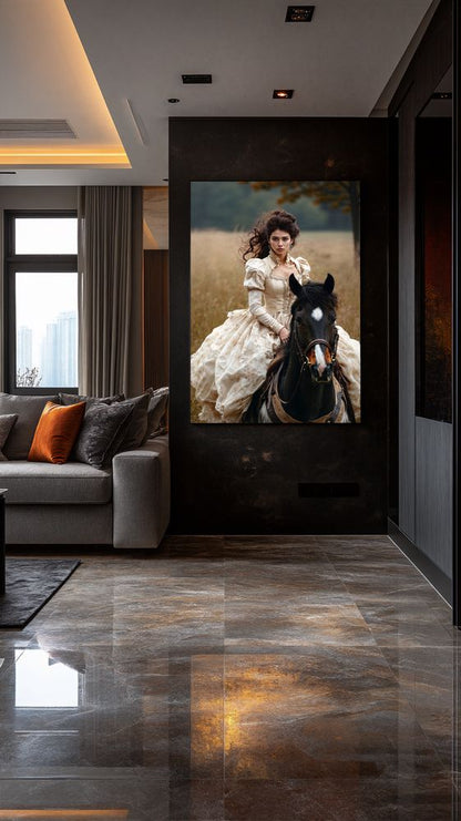 Art Print Zulfiia Ermakova - Noble Resolve
