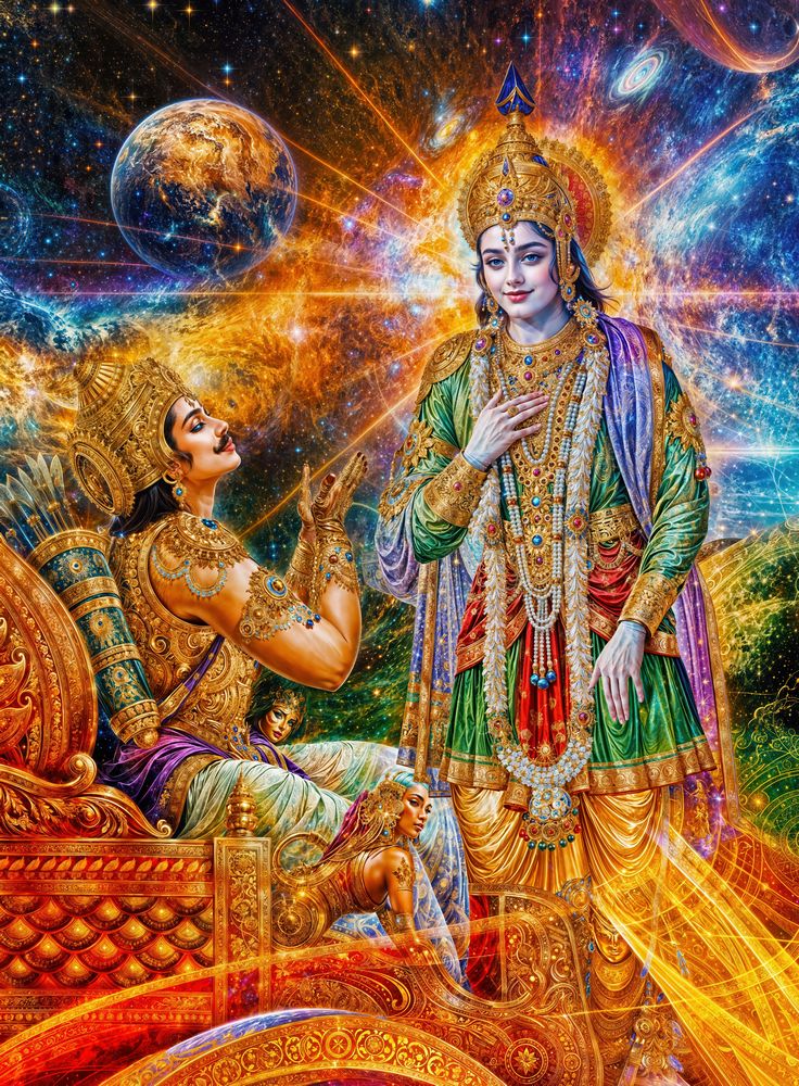Art Print Existence Games -  Arjuna's Revelation