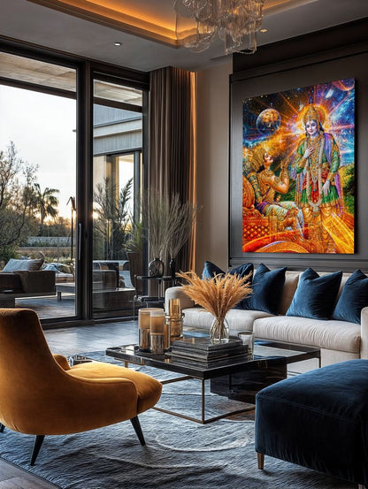 Art Print Existence Games -  Arjuna's Revelation
