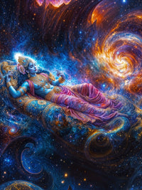 Art Print Existence Games - Vishnu in Yoganidra