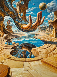 Art Print Existence Games - Manifestation