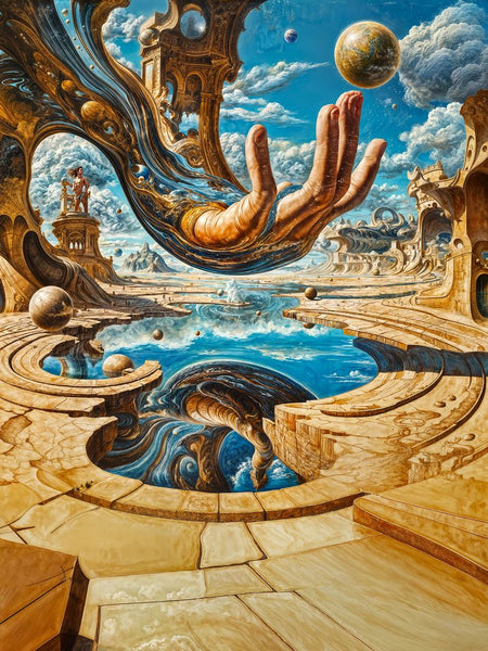 Art Print Existence Games - Manifestation
