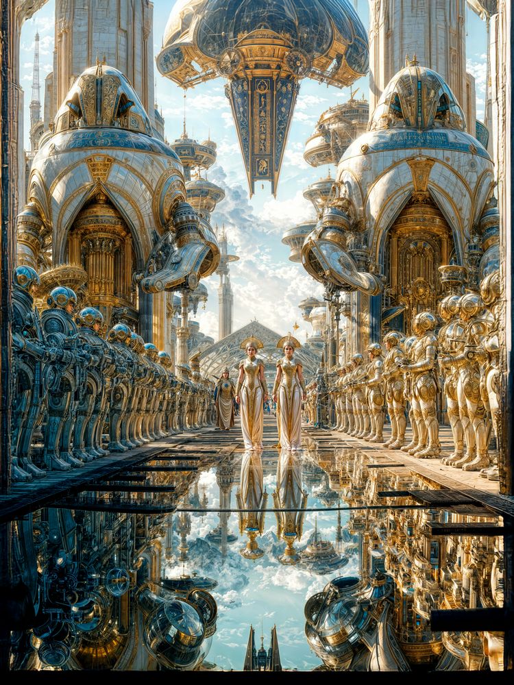 Art Print Existence Games - Celestial Ceremony