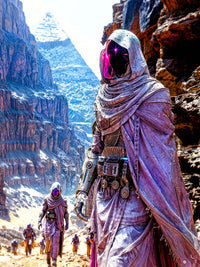 Art Print Existence Games - Galactic Outwalkers