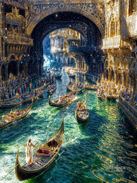 Art Print Existence Games - The Golden Passage