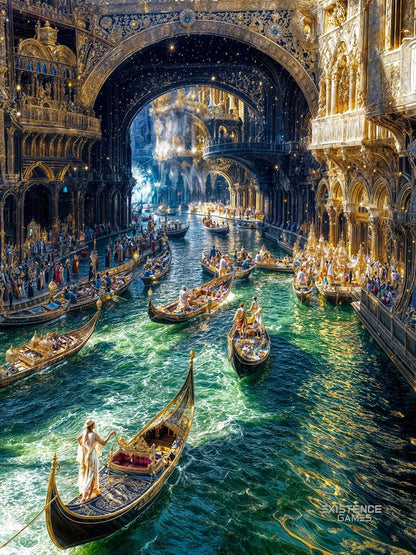 Art Print Existence Games - The Golden Passage