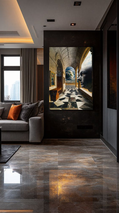 Art Print Existence Games - Illusion of Control